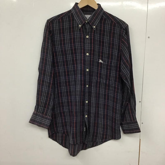 バーバリーズ BURBERRYS シャツ、ブラウス 長袖 長袖シャツ チェックシャツ カラーシャツ ボタンダウンシャツ S チェック マルチカラー / マルチカラー /  メンズ USED 古着 中古 10132093