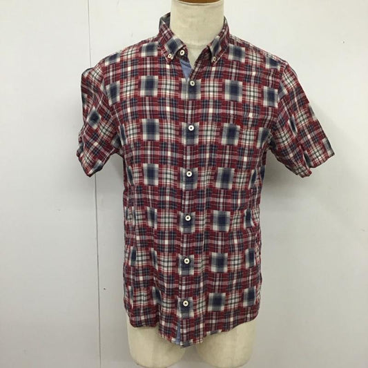 バーバリーブラックレーベル BURBERRY BLACK LABEL シャツ、ブラウス 半袖 半袖シャツ カラーシャツ 半袖カットソー チェックシャツ 3 チェック マルチカラー / マルチカラー /  メンズ USED 古着 中古 10114636