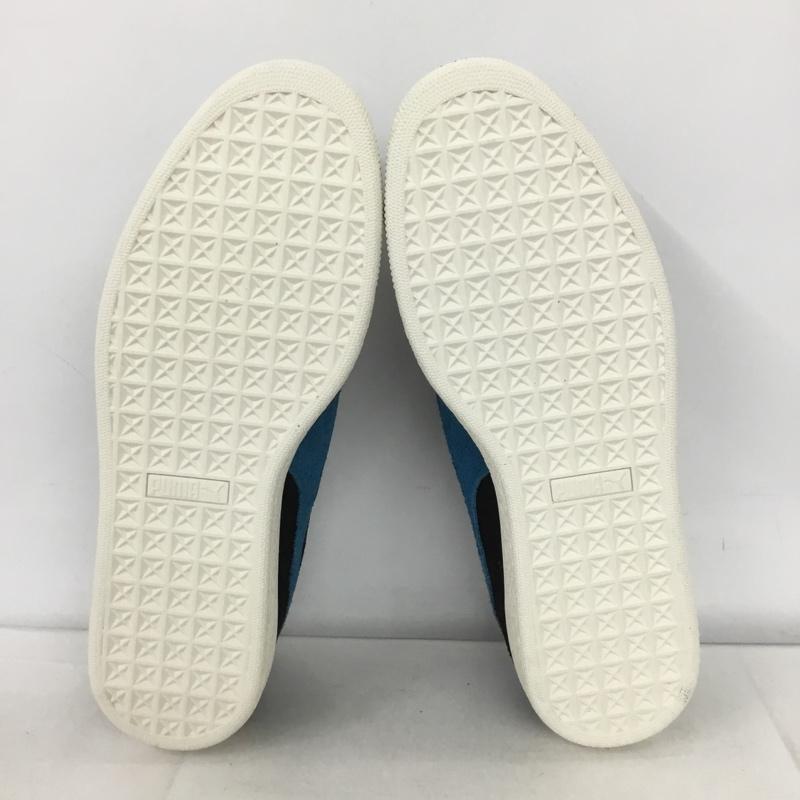 プーマ PUMA スニーカー スニーカー 400379-01 SUEDE X LIBERAIDERS US12 箱有 US：12 ロゴ、文字 黒 / ブラック / X 青 / ブルー /  メンズ USED 古着 中古 10133911