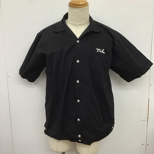 バッカーズ Backers シャツ、ブラウス 半袖 半袖シャツ 刺繍シャツ ポケットシャツ M ロゴ、文字 黒 / ブラック /  メンズ USED 古着 中古 10125779