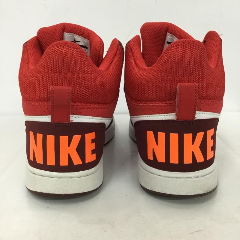 ナイキ NIKE スニーカー スニーカー 844885 600 COURT BOROUGH MID SL 27cm 27.0cm ロゴ、文字 赤 / レッド /  メンズ USED 古着 中古 10146875