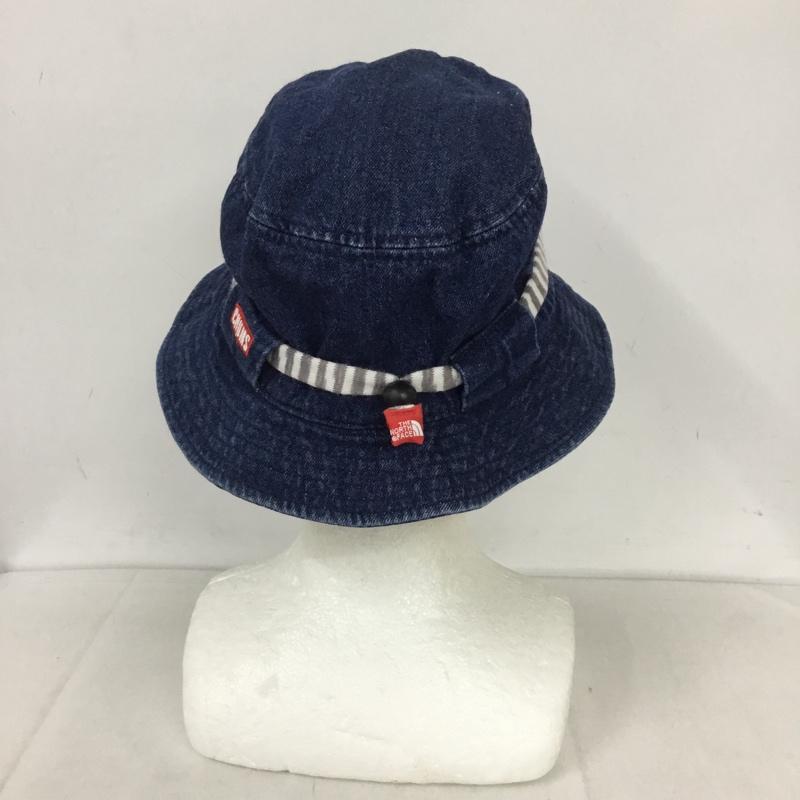 チャムス CHUMS 帽子 ハット NN80133 THE NORTH FACE デニム FREE ロゴ、文字 インディゴ / インディゴ /  メンズ USED 古着 中古 10130534