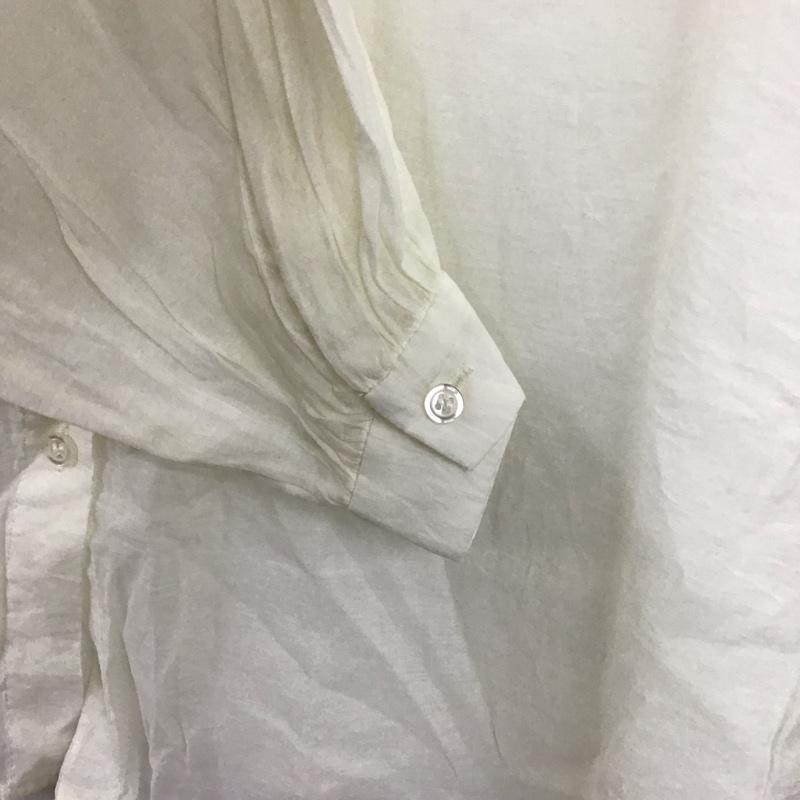 ローリーズファーム LOWRYS FARM シャツ、ブラウス 長袖 FREE 無地 白 / ホワイト /  レディース USED 古着 中古 10143998