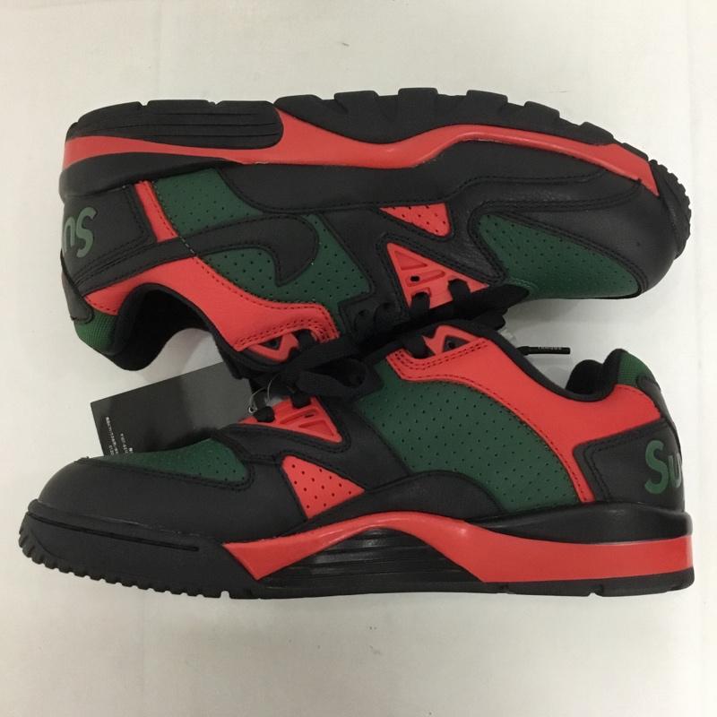 ナイキ NIKE スニーカー スニーカー CJ5291-001 AIR CROSS TRAINER 3 LOW SUPREME 21FW 21AW 箱有 27.5cm 27.5cm ロゴ、文字 黒 / ブラック / X 赤 / レッド / X 緑 / グリーン /  メンズ USED 古着 中古 10125084