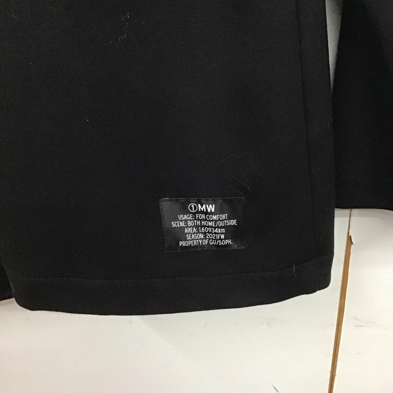 ジーユー GU ジャケット、上着 ジャケット、ブレザー 341-340992 SOPH. 1MW テーラードジャケット スウェット M ロゴ、文字 黒 / ブラック /  メンズ USED 古着 中古 10143240