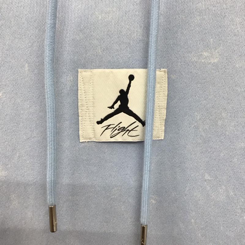 エアジョーダン AIR JORDAN パーカー 長袖 dr3088-411 長袖パーカー プルオーバーパーカー スウェット XXL プリント 水色 / ライトブルー /  メンズ USED 古着 中古 10132103