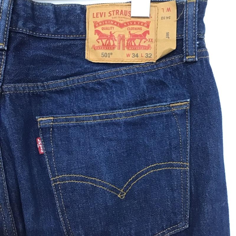 リーバイストラウスアンドコー Levi Strauss & co. パンツ デニム、ジーンズ デニムパンツ スリムパンツ カジュアルパンツ 34 無地 インディゴ / インディゴ /  メンズ USED 古着 中古 10148105
