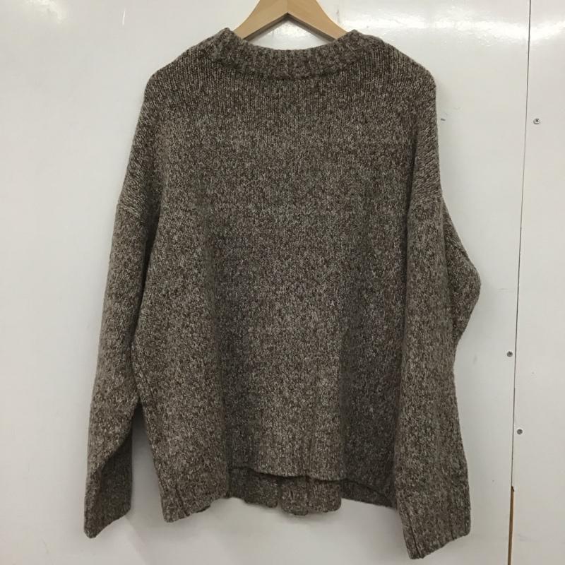 レイカズン Ray Cassin カーディガン 長袖 223522 Vネック FREE 無地 茶 / ブラウン /  レディース USED 古着 中古 10139129