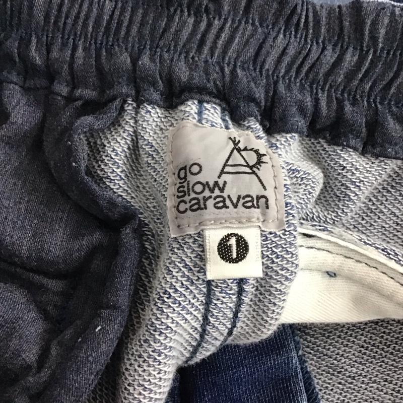 ゴースローキャラバン go slow caravan パンツ ワークパンツ、ペインターパンツ 1 無地 水色 / ライトブルー /  レディース USED 古着 中古 10142908
