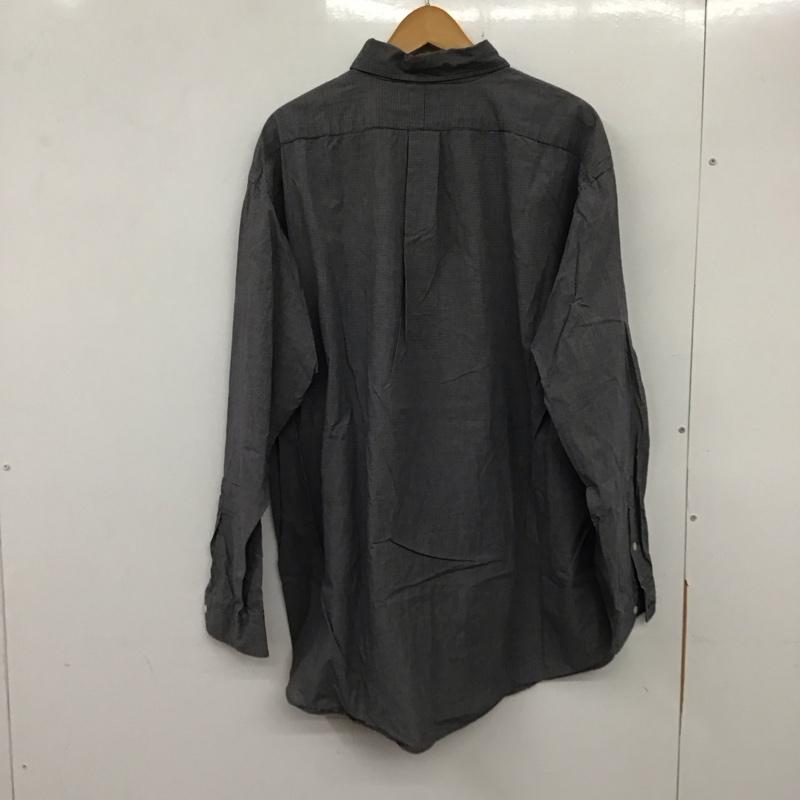 ラルフローレン RALPHLAUREN シャツ、ブラウス 長袖 長袖シャツ チェックシャツ カラーシャツ ボタンダウンシャツ XL チェック 白 / ホワイト / X 紺 / ネイビー /  メンズ USED 古着 中古 10136681