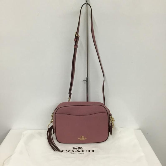 コーチ COACH ショルダーバッグ ショルダーバッグ 29411 カメラバッグ ロゴ、文字 桃 / ピンク /  レディース USED 古着 中古 10133303