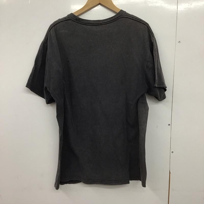 古着 USED Tシャツ 半袖 半袖カットソー プリントTシャツ クルーネックカットソー バンドTシャツ プリント ダークグレー / ダークグレー /  メンズ USED 古着 中古 10147587