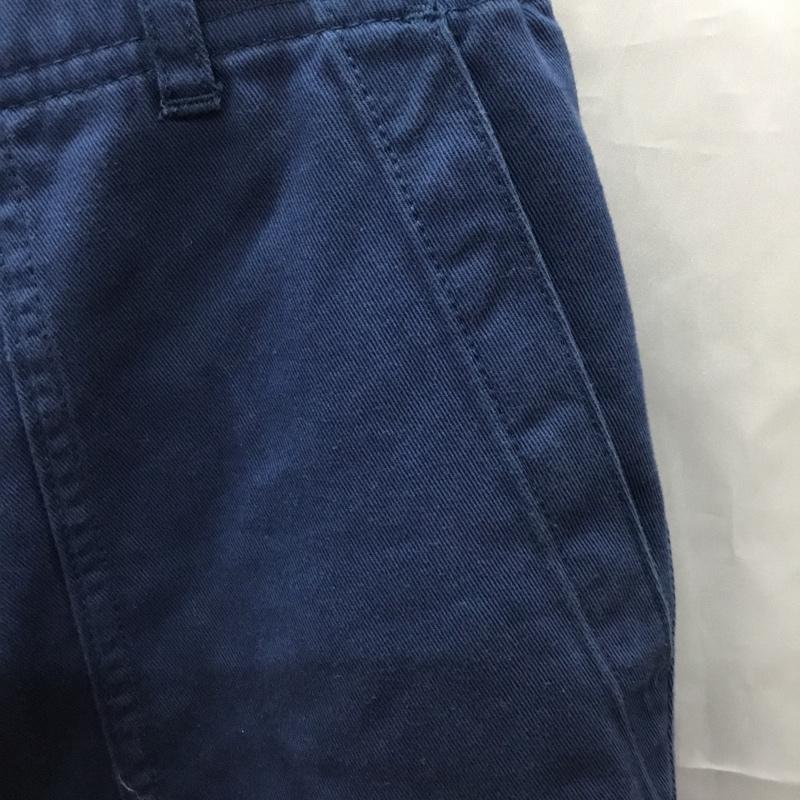 エディーバウアー Eddie Bauer パンツ チノパン チノパン カジュアルパンツ ワイドパンツ ストレートパンツ 無地 紺 / ネイビー /  レディース USED 古着 中古 10115145