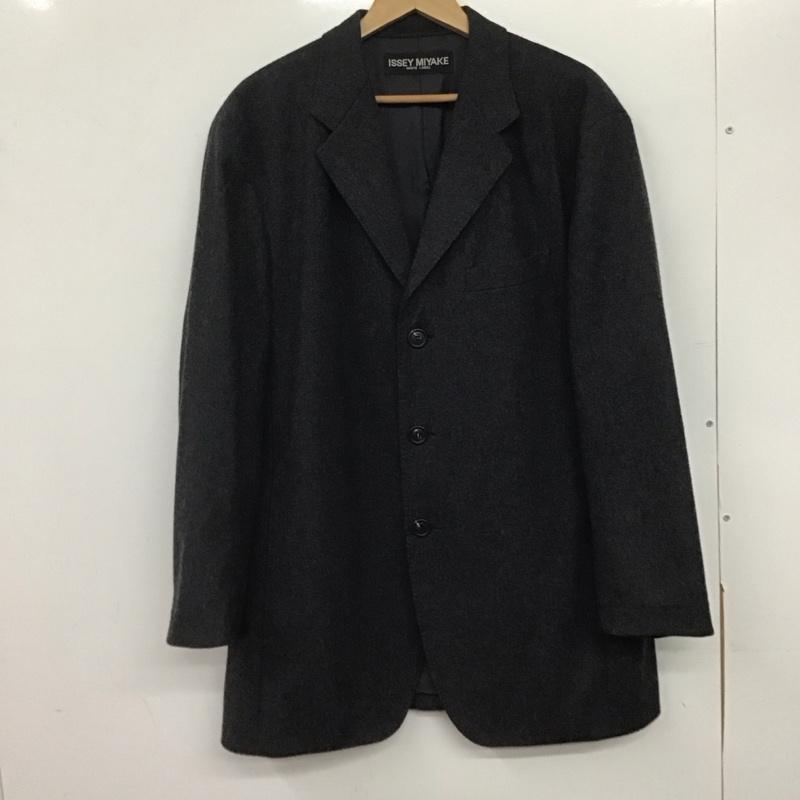 イッセイミヤケ ISSEY MIYAKE ジャケット、上着 ジャケット、ブレザー me34fd511 4 無地 黒 / ブラック /  メンズ USED 古着 中古 10144859