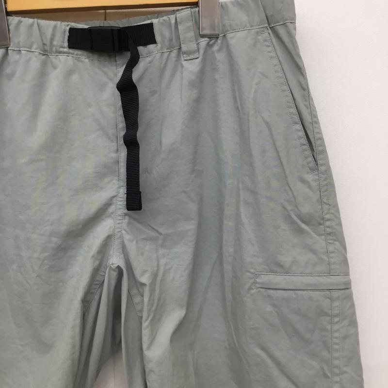 ザノースフェイス THE NORTH FACE パンツ ショートパンツ NBW41741 XL ロゴ、文字 薄緑 / ライトグリーン /  レディース USED 古着 中古 10134758