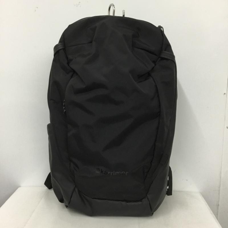カリマー Karrimor リュックサック、デイパック リュックサック、デイバッグ 501079 ハイランズ32 バックパック ロゴ、文字 黒 / ブラック /  メンズ USED 古着 中古 10144961