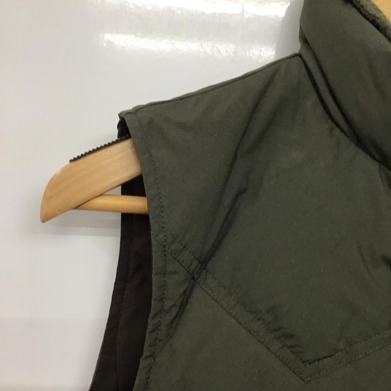 リーバイス Levi s ベスト ベスト ダウンベスト M 無地 カーキ / カーキ /  レディース USED 古着 中古 10141716