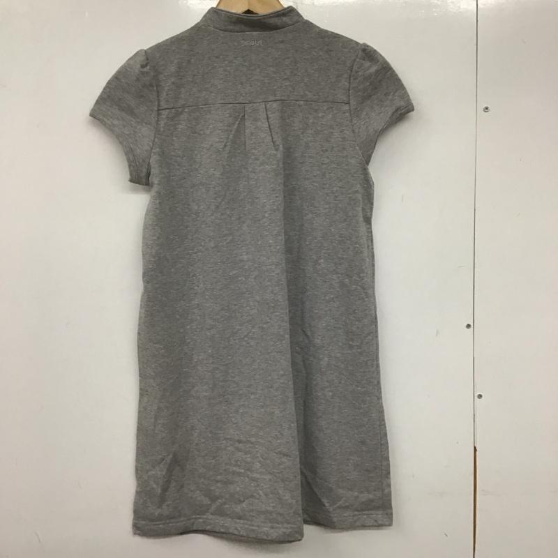 エックスガール X-girl ワンピース ミニスカート 1 無地 灰 / グレー /  レディース USED 古着 中古 10139850