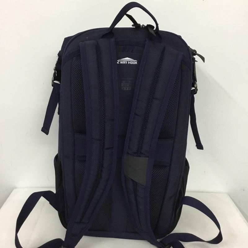 ミズノ MIZUNO リュックサック、デイパック リュックサック、デイバッグ 33GD2002 バックパック ワンポイント 紺 / ネイビー /  メンズ USED 古着 中古 10144345