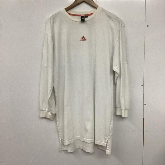 アディダス adidas チュニック 長袖 IK9892 チュニックロンT L 無地 白 / ホワイト /  レディース USED 古着 中古 10139731
