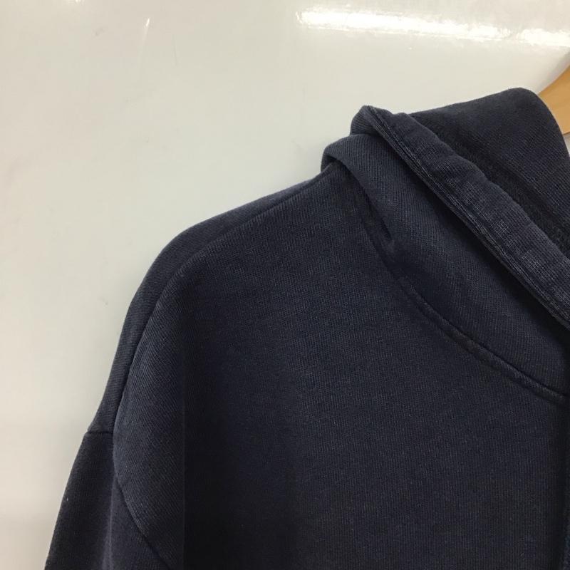 ゲス Guess パーカー 長袖 長袖パーカー プルオーバーパーカー スウェット XL ロゴ、文字 紺 / ネイビー /  メンズ USED 古着 中古 10137052