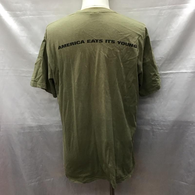 シュプリーム Supreme Tシャツ 半袖 半袖カットソー プリントTシャツ クルーネックカットソー M プリント カーキ / カーキ /  メンズ USED 古着 中古 10120535