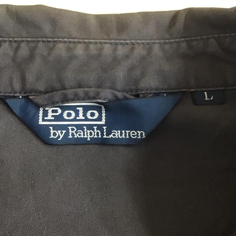 ポロバイラルフローレン Polo by RALPH LAUREN ジャケット、上着 ジャンパー、ブルゾン ジップアップジャケット ジャンパー ジャケット カジュアルジャケット アウター L ロゴ、文字 紺 / ネイビー /  メンズ USED 古着 中古 10108037