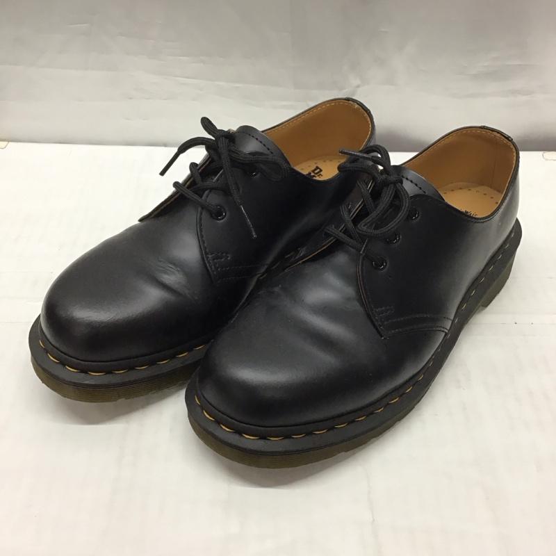 ドクターマーチン Dr.Martens 革靴 革靴 1461 3ホール UK9 US：8 無地 黒 / ブラック /  メンズ USED 古着 中古 10113414