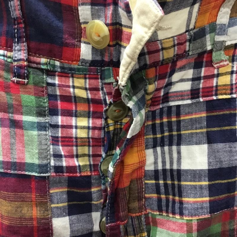 ビームス BEAMS パンツ ショートパンツ パッチワーク L チェック マルチカラー / マルチカラー /  メンズ USED 古着 中古 10110597