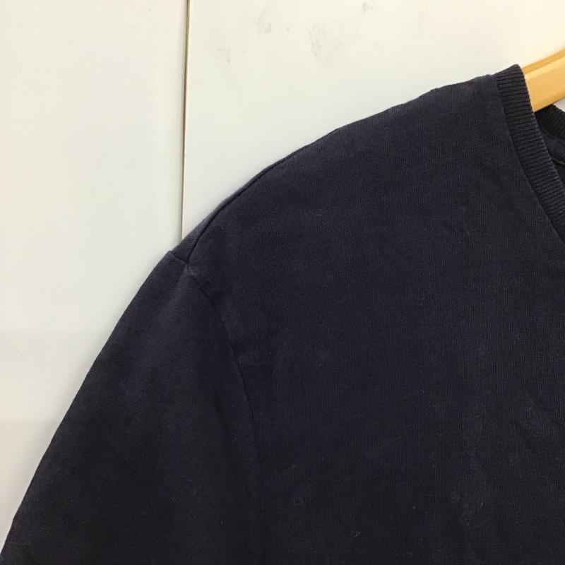 ポロラルフローレン POLO RALPH LAUREN Tシャツ 半袖 半袖カットソー 刺繍Tシャツ クルーネックカットソー S ロゴ、文字 紺 / ネイビー /  メンズ USED 古着 中古 10130722