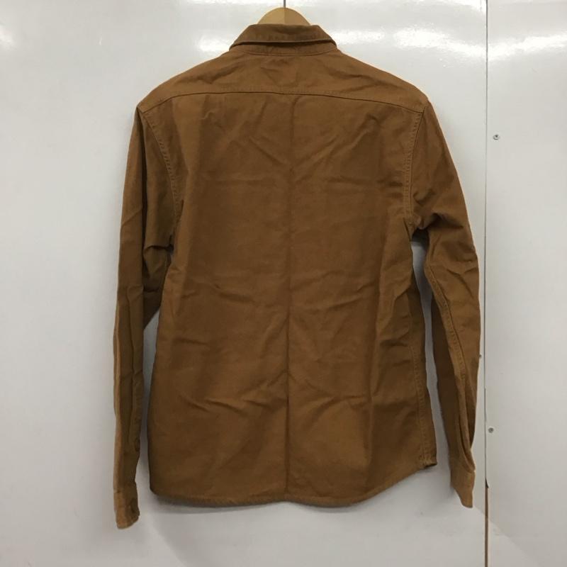 パタゴニア patagonia シャツ、ブラウス 長袖 53825FA14 ワークシャツ S 無地 茶 / ブラウン /  メンズ USED 古着 中古 10145235