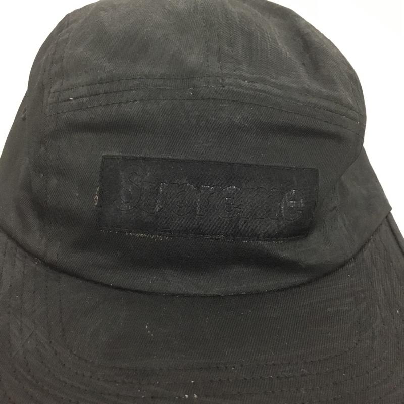シュプリーム Supreme 帽子 キャップ MM6 メゾン マルジェラ 24SS Painted Camp Cap タグ付き ロゴ、文字 黒 / ブラック /  メンズ USED 古着 中古 10137436