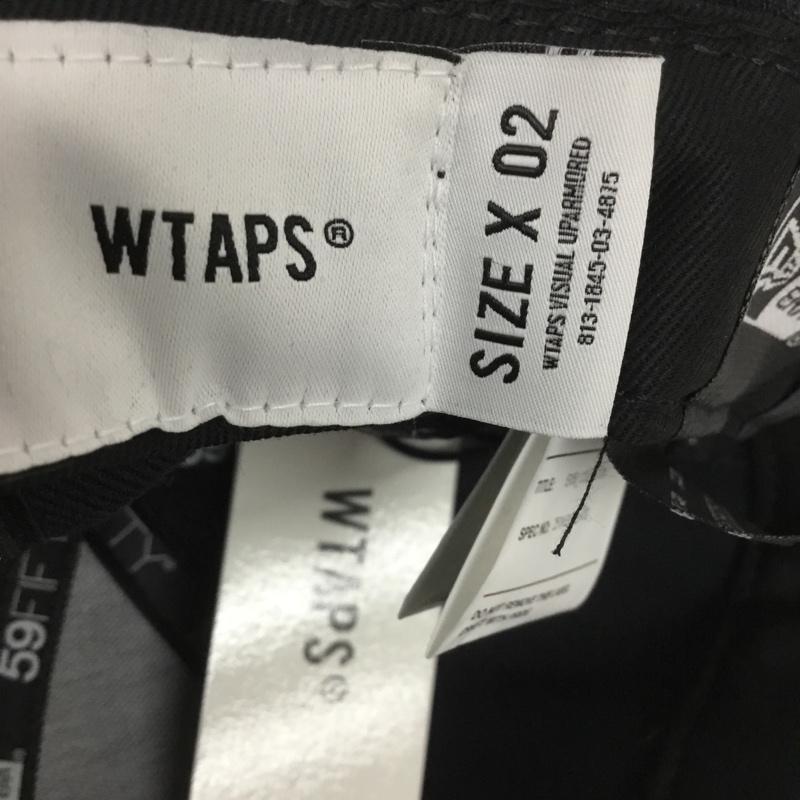 ダブルタップス WTAPS 帽子 キャップ 251NENED-HT02 59FIFTY LOW PROFILE NEWERA ロゴ、文字 紺 / ネイビー /  メンズ USED 古着 中古 10131703