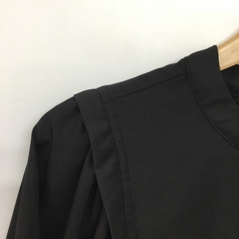 フーズフーチコ who s who Chico チュニック 長袖 CHZ1002404A0002 ボリュームスリーブ ミニワンピース FREE 無地 黒 / ブラック /  レディース USED 古着 中古 10144699