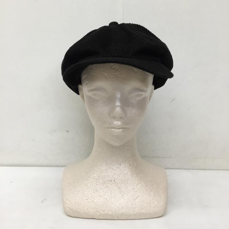ザエイチダブリュードッグアンドコー THE H.W.DOG&CO. 帽子 ハンチング FREE 無地 黒 / ブラック /  メンズ USED 古着 中古 10136543