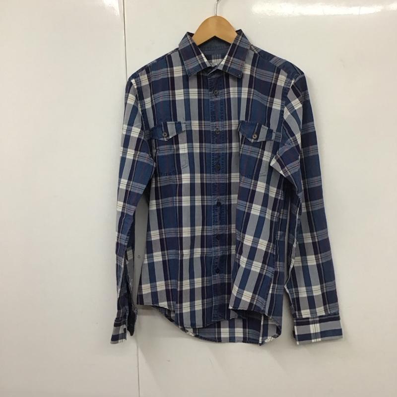 ザラメン ZARA MAN シャツ、ブラウス 長袖 長袖シャツ チェックシャツ カラーシャツ M チェック マルチカラー / マルチカラー /  メンズ USED 古着 中古 10131525