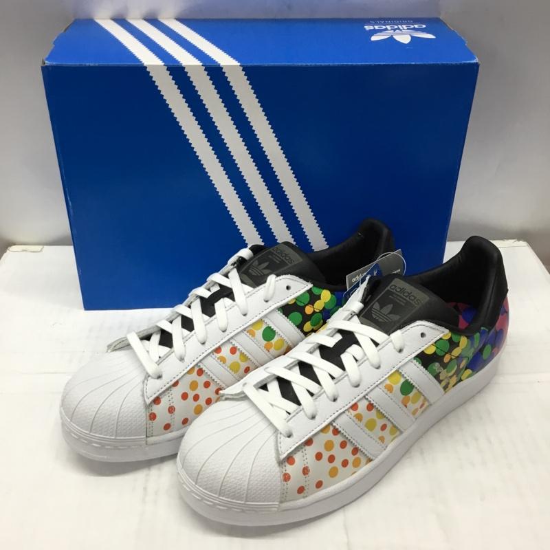 アディダス adidas スニーカー スニーカー CM7802 SUPER STAR PRIDE PACK 28cm 箱有 28.0cm ロゴ、文字 マルチカラー / マルチカラー /  メンズ USED 古着 中古 10107867