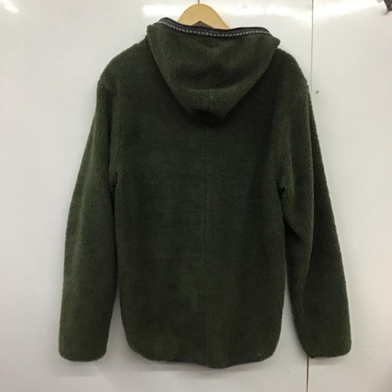 ゴースローキャラバン go slow caravan ジャケット、上着 ジャケット、ブレザー ジップアップフリースジャケット アウター 長袖ジャケット 4 ロゴ、文字 カーキ / カーキ /  メンズ USED 古着 中古 10142868
