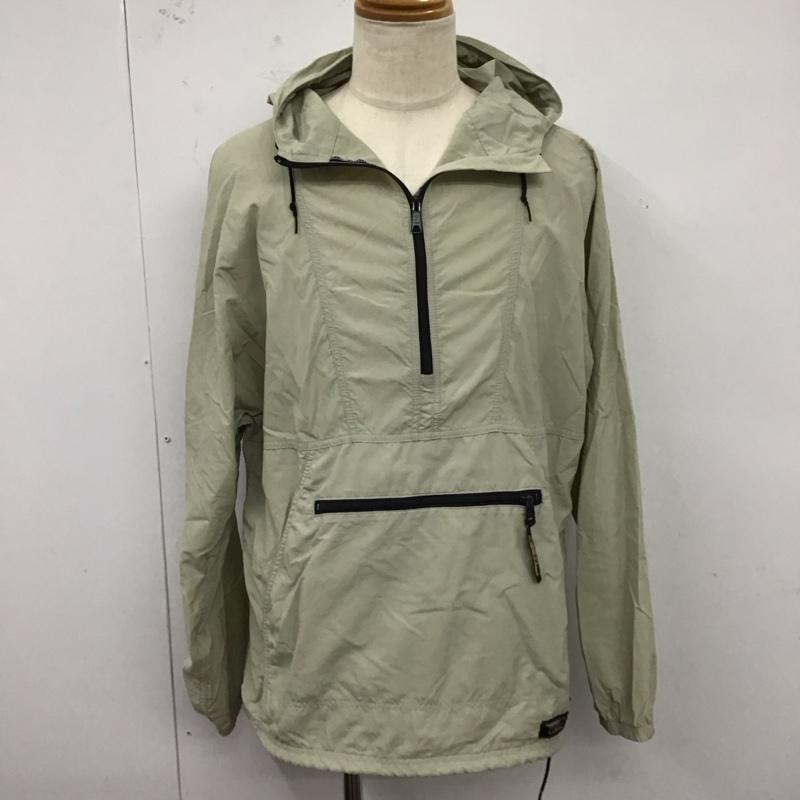 エルエルビーン L.L.Bean ジャケット、上着 ジャケット、ブレザー ジップアップジャケット ジャンパー ジャケット プルオーバーパーカー アウター 90S ロゴ、文字 ベージュ / ベージュ /  メンズ USED 古着 中古 10122753