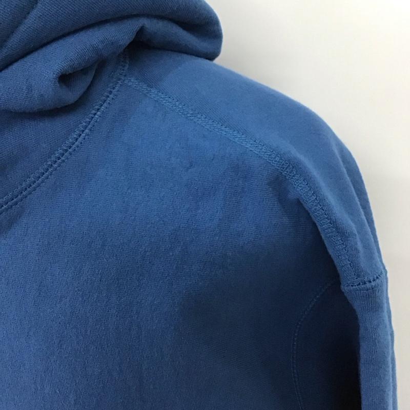 シュプリーム Supreme パーカー 長袖 21FW ボックスロゴフーディースウェットシャツ 長袖パーカー L ロゴ、文字 青 / ブルー /  メンズ USED 古着 中古 10115138