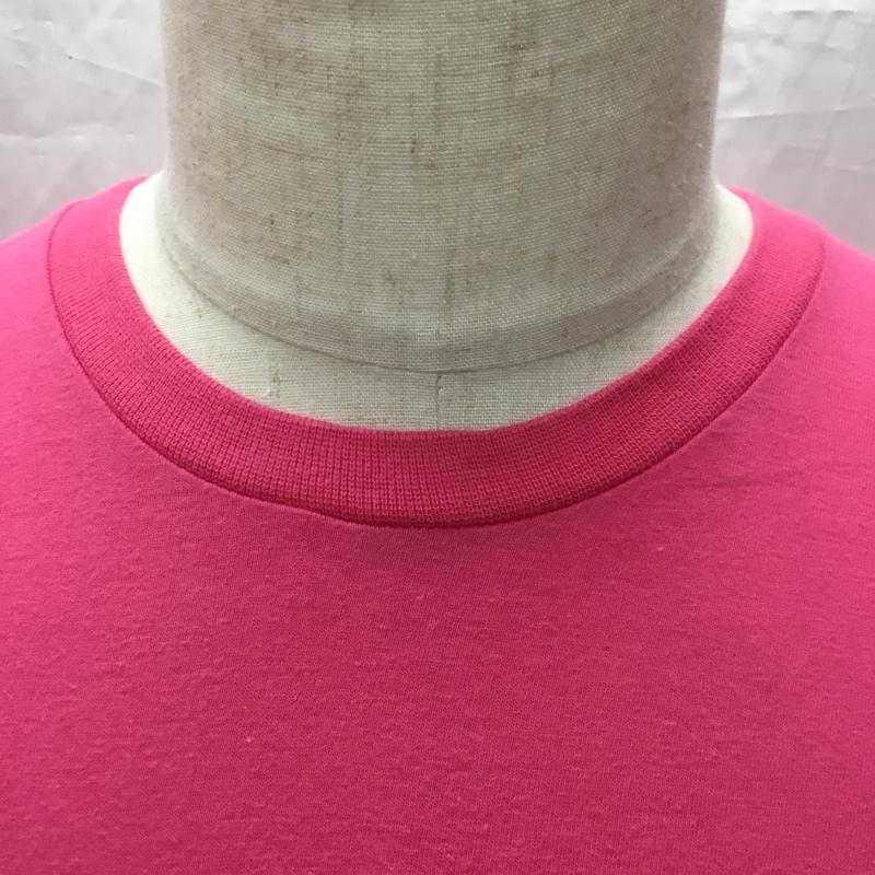 ステューシー STUSSY Tシャツ 半袖 M ロゴ、文字 桃 / ピンク /  メンズ USED 古着 中古 10113433
