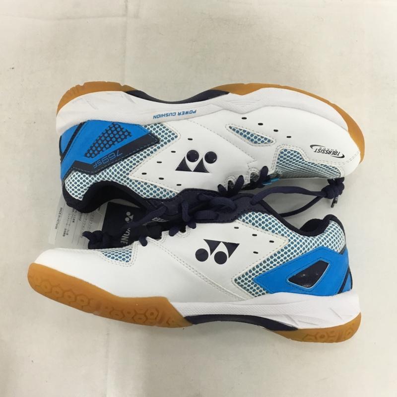 ヨネックス YONEX スニーカー スニーカー SHB769SF パワークッション769SF バドミントンシューズ 24.5cm 箱有 24.5cm ロゴ、文字 白 / ホワイト / X 青 / ブルー / X 紺 / ネイビー /  レディース USED 古着 中古 10147948