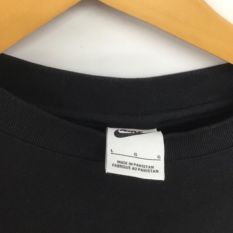 ナイキ NIKE トレーナー 長袖 ib3304-010 クラブBBネオバーシティLSクルー 長袖トレーナー L ロゴ、文字 黒 / ブラック /  メンズ USED 古着 中古 10146454