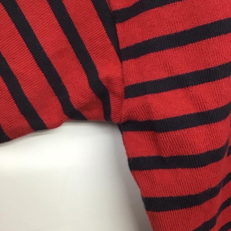 スタディオクリップ studio CLIP Tシャツ 七分袖 ボーダー LL ボーダー柄 マルチカラー / マルチカラー /  レディース USED 古着 中古 10141773