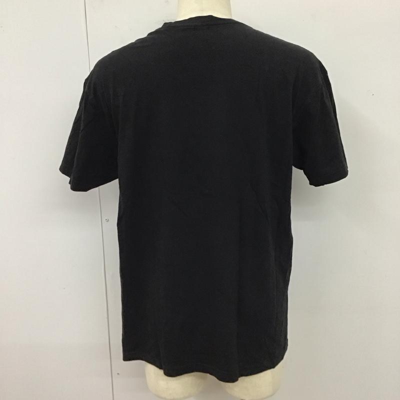 古着 USED Tシャツ 半袖 半袖カットソー プリントTシャツ クルーネックカットソー L プリント 黒 / ブラック /  メンズ USED 古着 中古 10116409