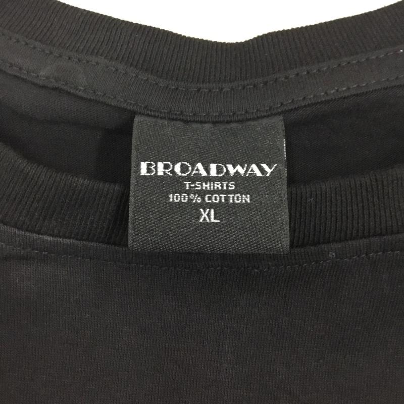 古着 USED Tシャツ 半袖 半袖カットソー プリントTシャツ クルーネックカットソー バンドTシャツ XL プリント 黒 / ブラック /  メンズ USED 古着 中古 10108364