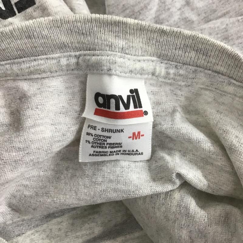 古着 USED Tシャツ 半袖 半袖カットソー プリントTシャツ クルーネックカットソー 古着 M ロゴ、文字 灰 / グレー /  メンズ USED 古着 中古 10127355