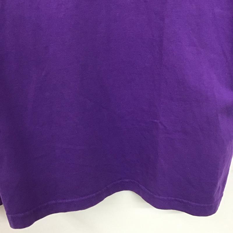 カーハート Carhartt Tシャツ 半袖 半袖カットソー プリントTシャツ クルーネックカットソー M ロゴ、文字 紫 / パープル /  メンズ USED 古着 中古 10148313