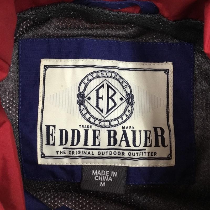 エディーバウアー Eddie Bauer ジャケット、上着 ジャケット、ブレザー ウィンドブレーカー M ワンポイント 赤 / レッド / X 白 / ホワイト / X 紺 / ネイビー /  メンズ USED 古着 中古 10111361