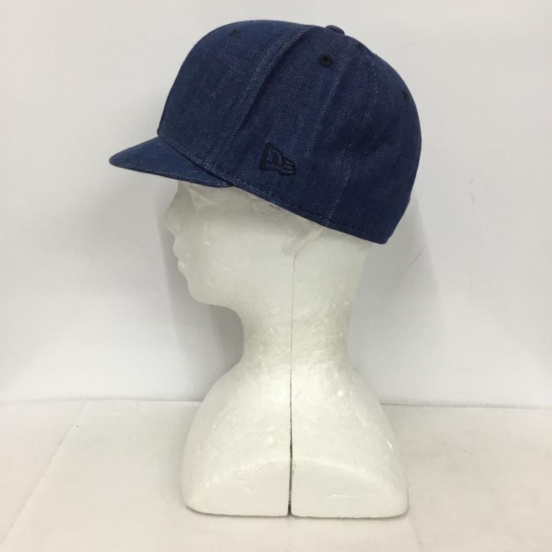 ハイク HYKE 帽子 キャップ NEW ERA デニムキャップ ワンポイント 青 / ブルー /  メンズ USED 古着 中古 10145787